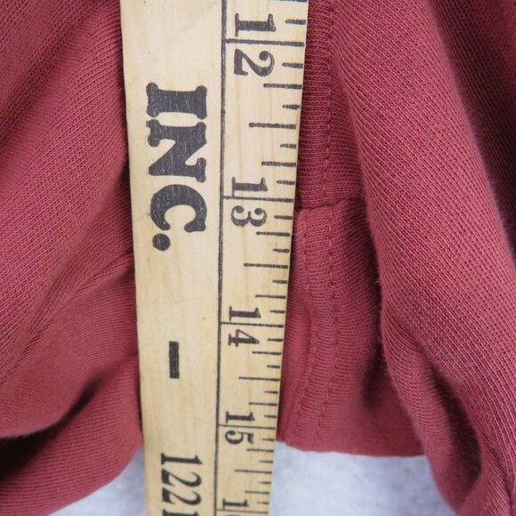 Lands End Sweat Pants Womens Size‎ 3X Red Crop Capri Loungewear Knit - Picture 6 of 8